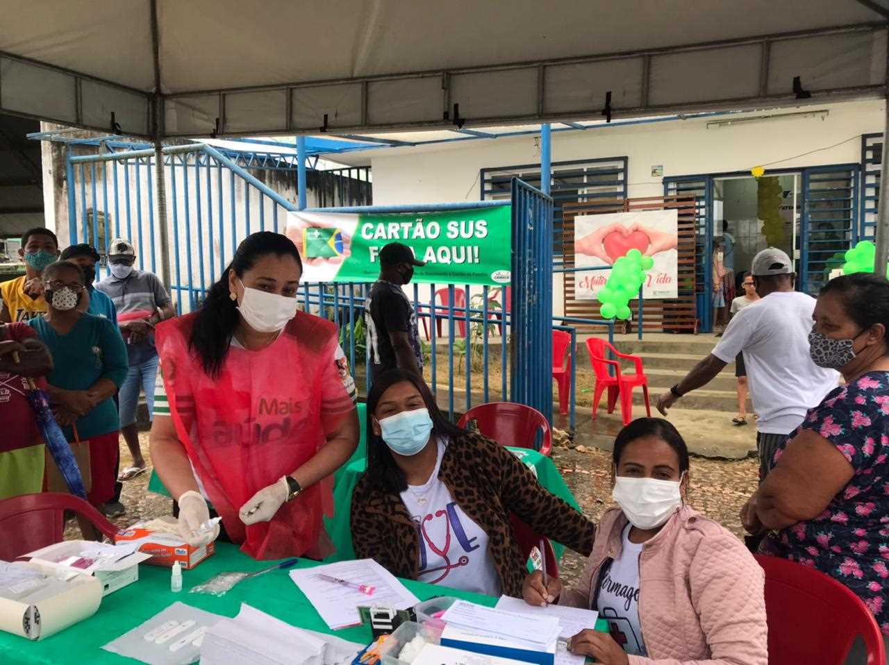 Camacã: PSF promove Feira de Saúde e Serviços, Mutirão pela Vida, e atende cerca de 650 pessoas